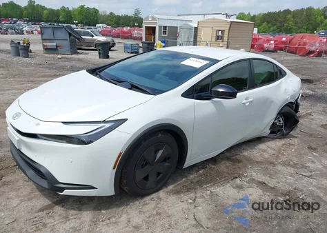 2025 Toyota Prius Le из США, поврежденный, VIN JTDACAAU4S3050100